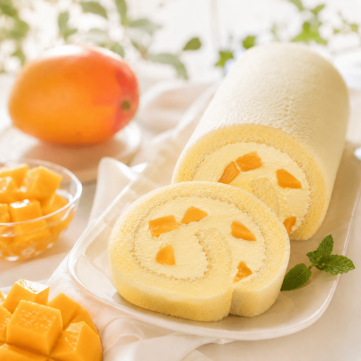 新鮮芒果生乳捲(門市限定):圖片 2