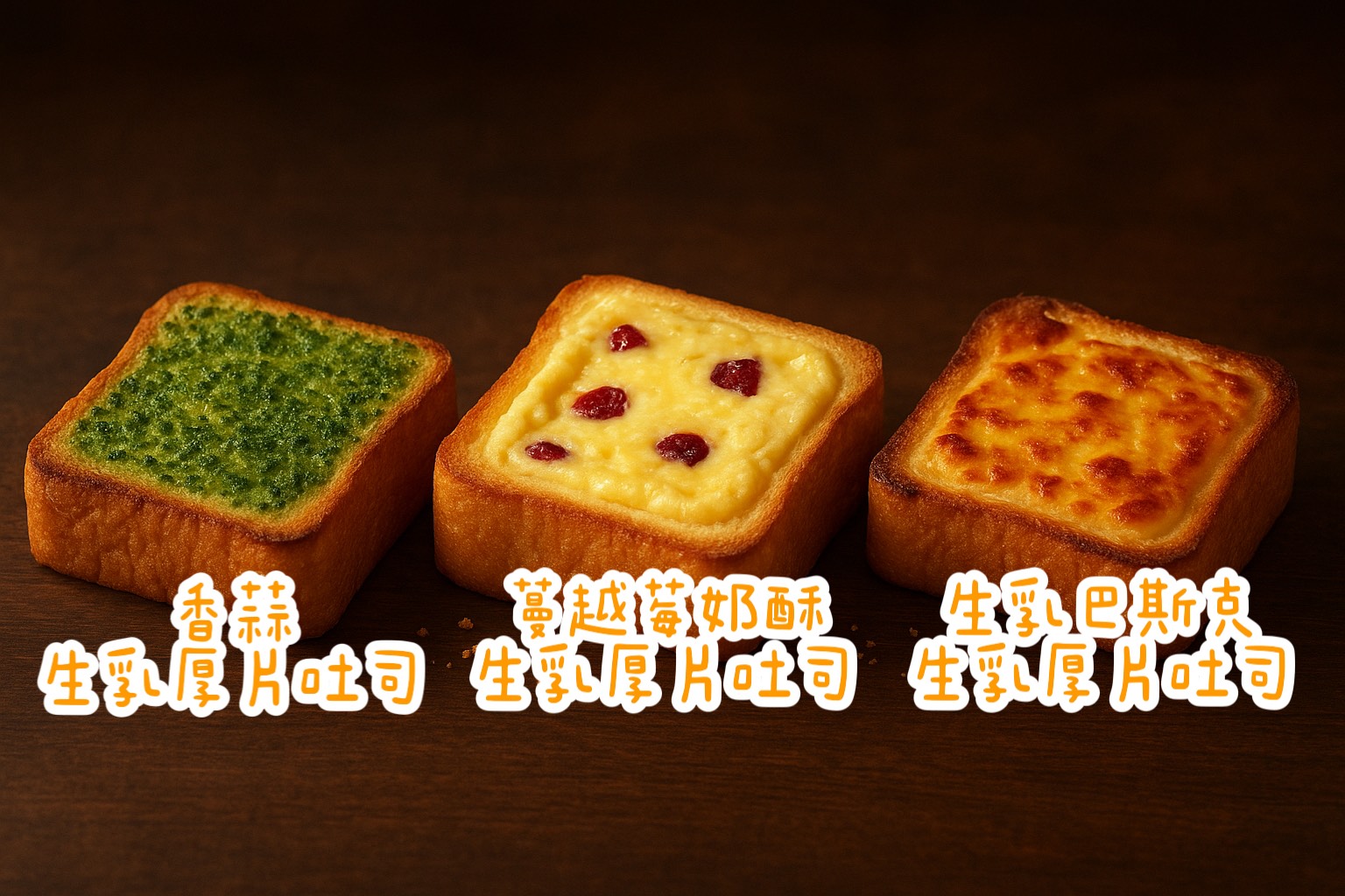 生乳厚片綜合組