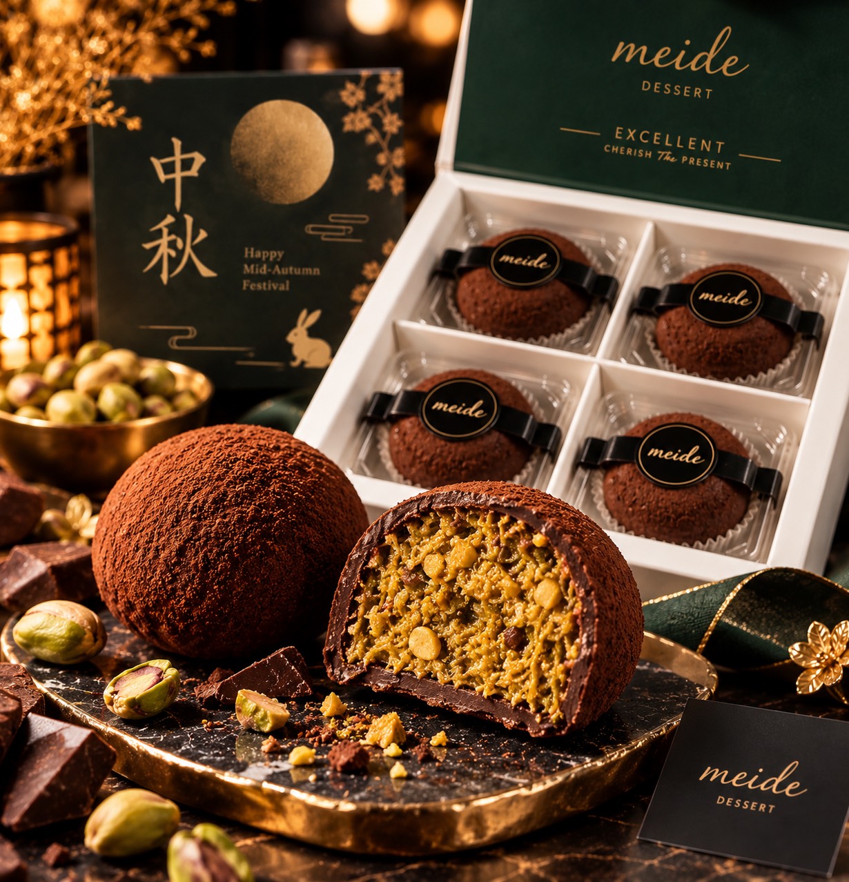 🍫 杜拜巧克力脆脆 Q 球禮盒(中秋預購8/28起安排宅配及自取):圖片 4