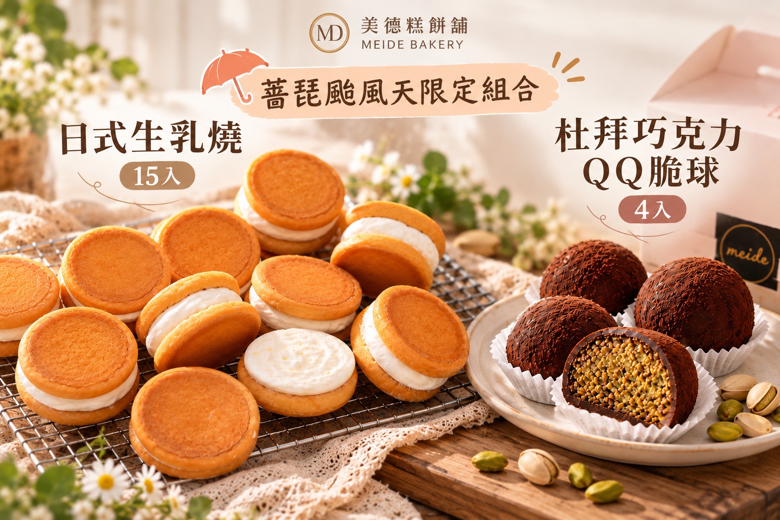 薔琵颱風天限定🔥甜點豪華組